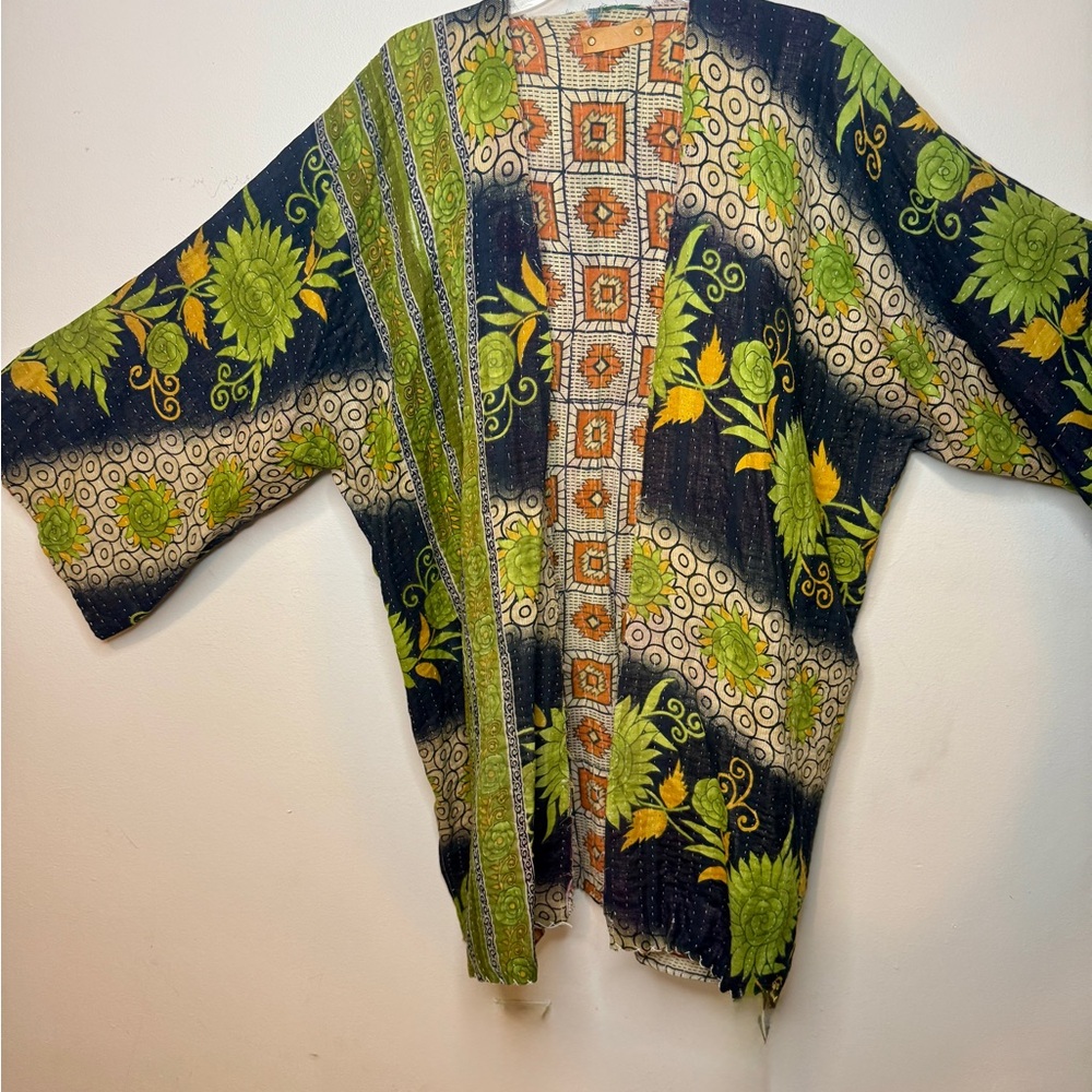Bohemian Patterned Jacket - Picture 2 of 4